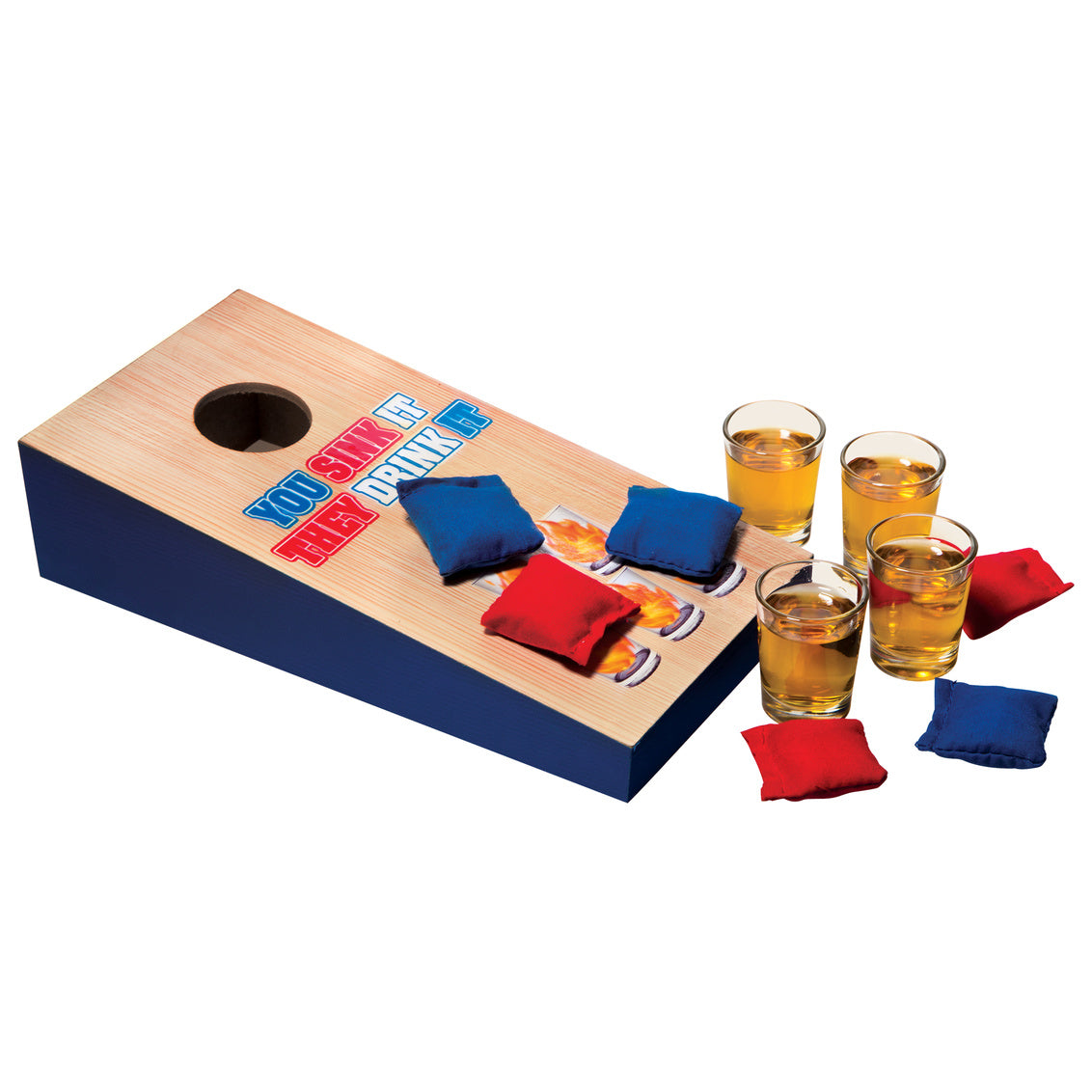 Drinking Game - Bean Bag Toss