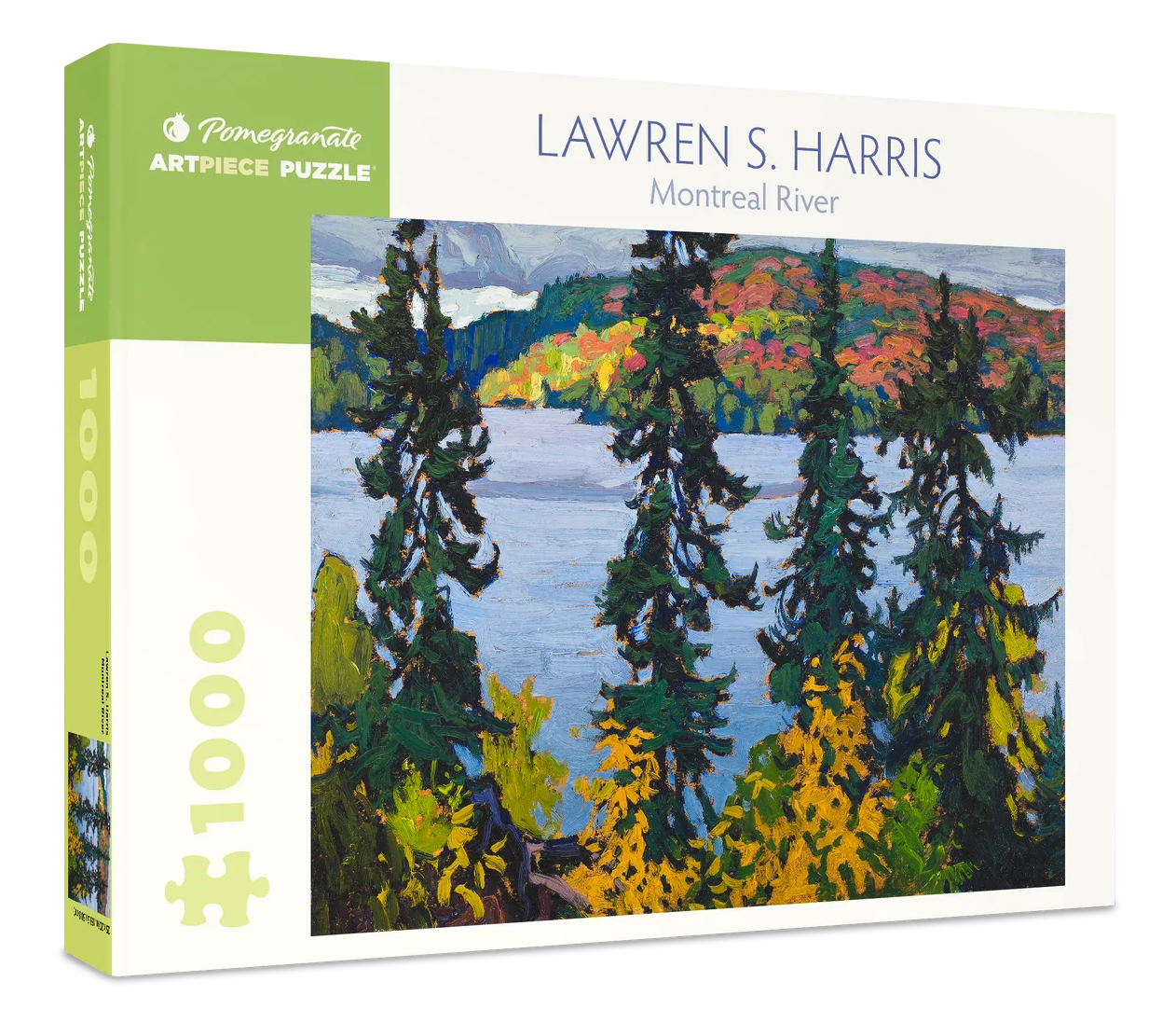 Puzzle 1000 Piece - Lawren S. Harris - Montreal River
