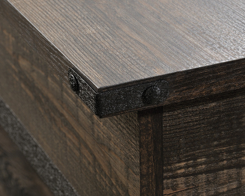 Steel River Lift Top Coffee Table Carbon Oak Finish