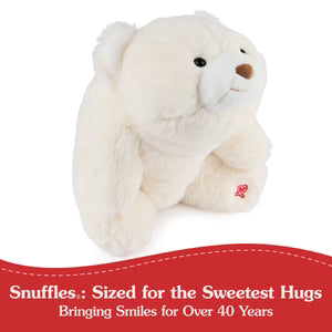 Plush Forever Friends Bear Snuffles White 10"