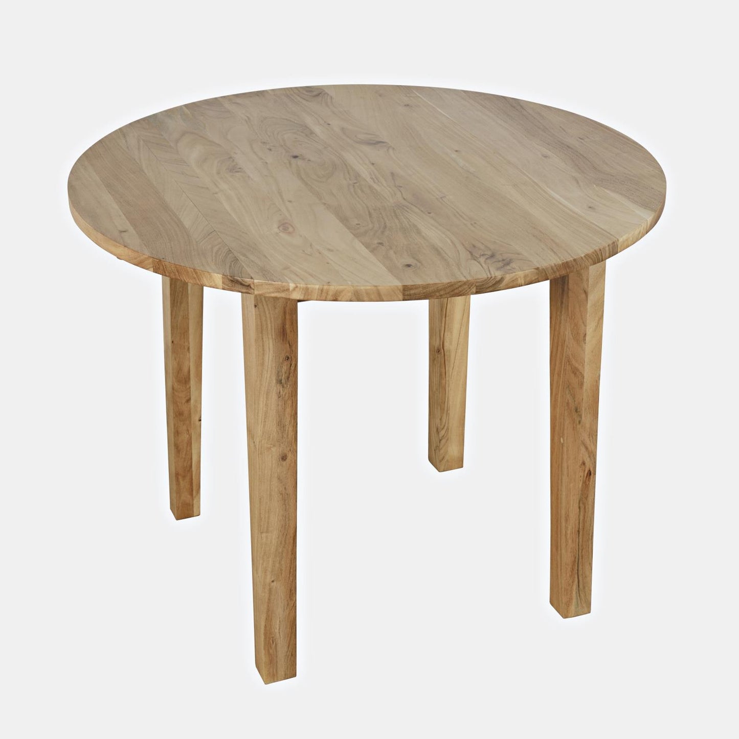 Urban Archive Colby Dining Table Round Drop Leaf Natural