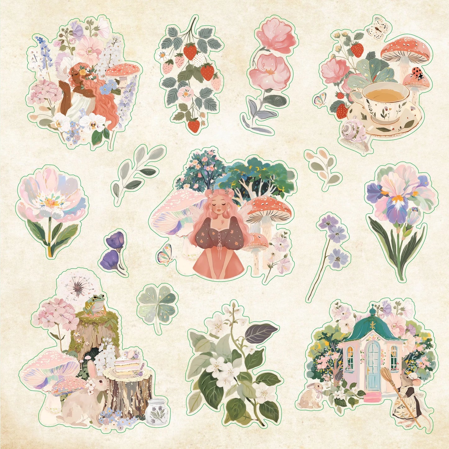 Sticker Book Enchanted Forest
