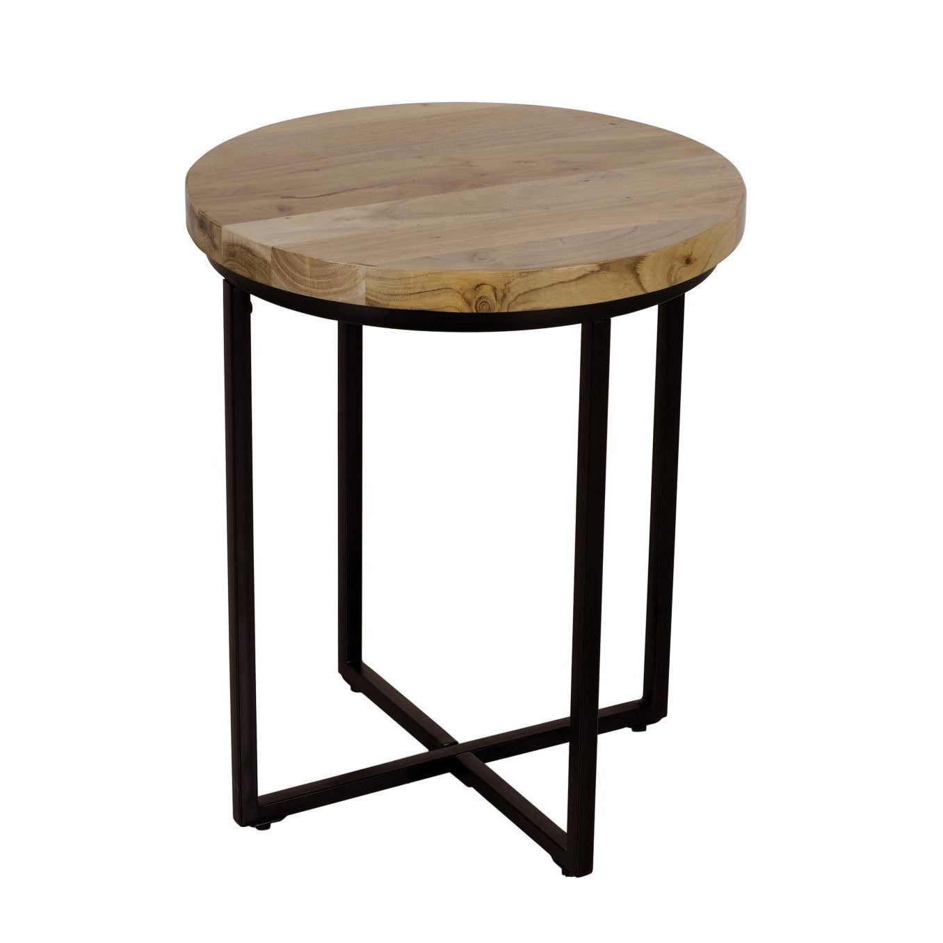 Ames Round End Table