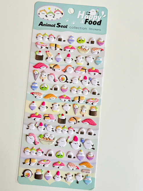 Stickers Sushi Puffy