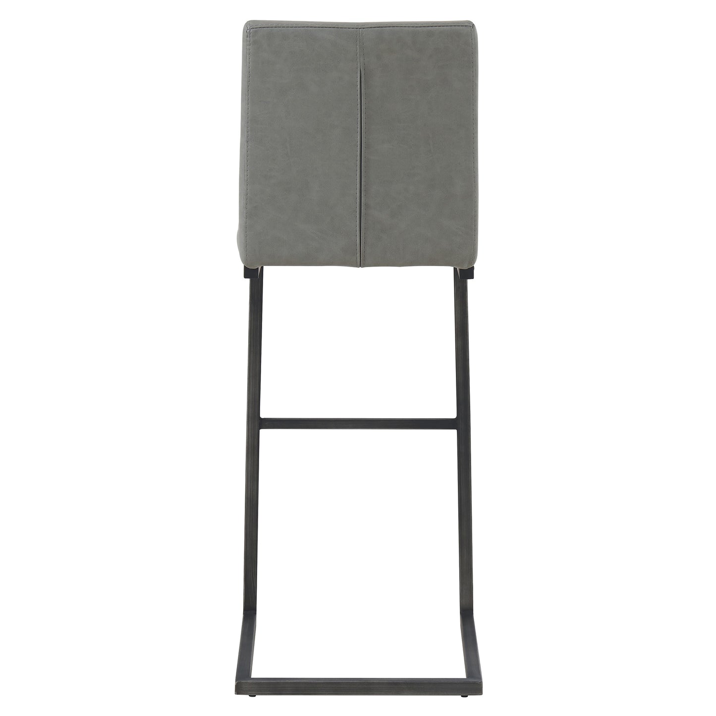 Ronan Polyurethane Bar Stool Antique Graphite Grey