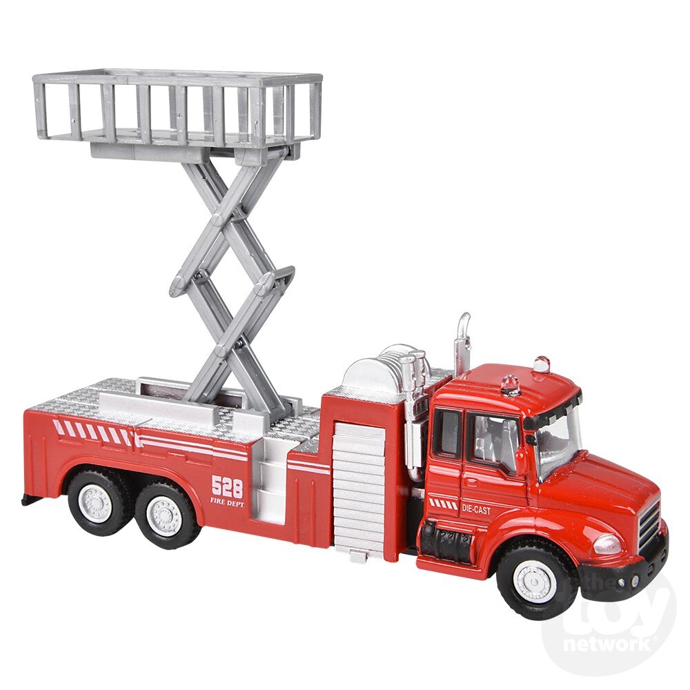Diecast Pullback - Trucks - Various Big Rigs - 6" - Sold Individually