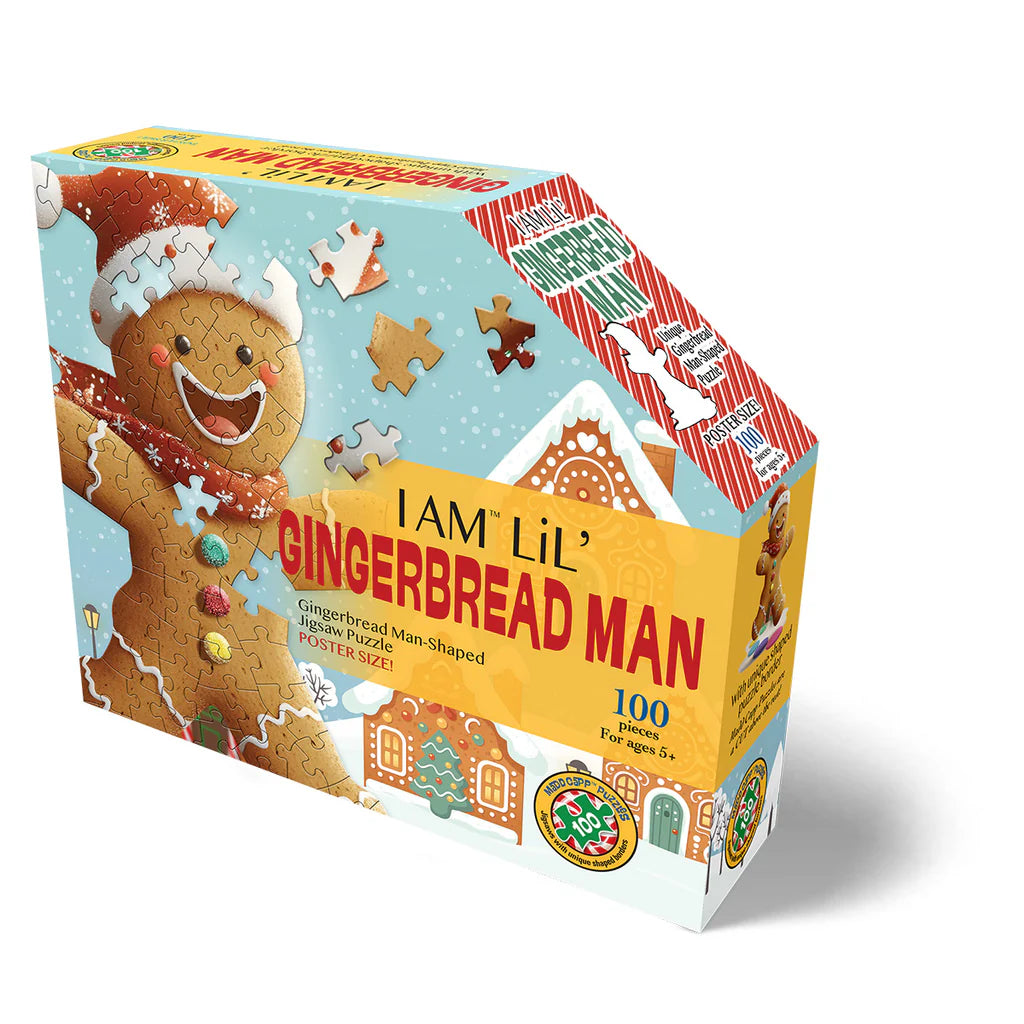 Puzzle Holiday 100 Piece I am LiL' Gingerbread Man