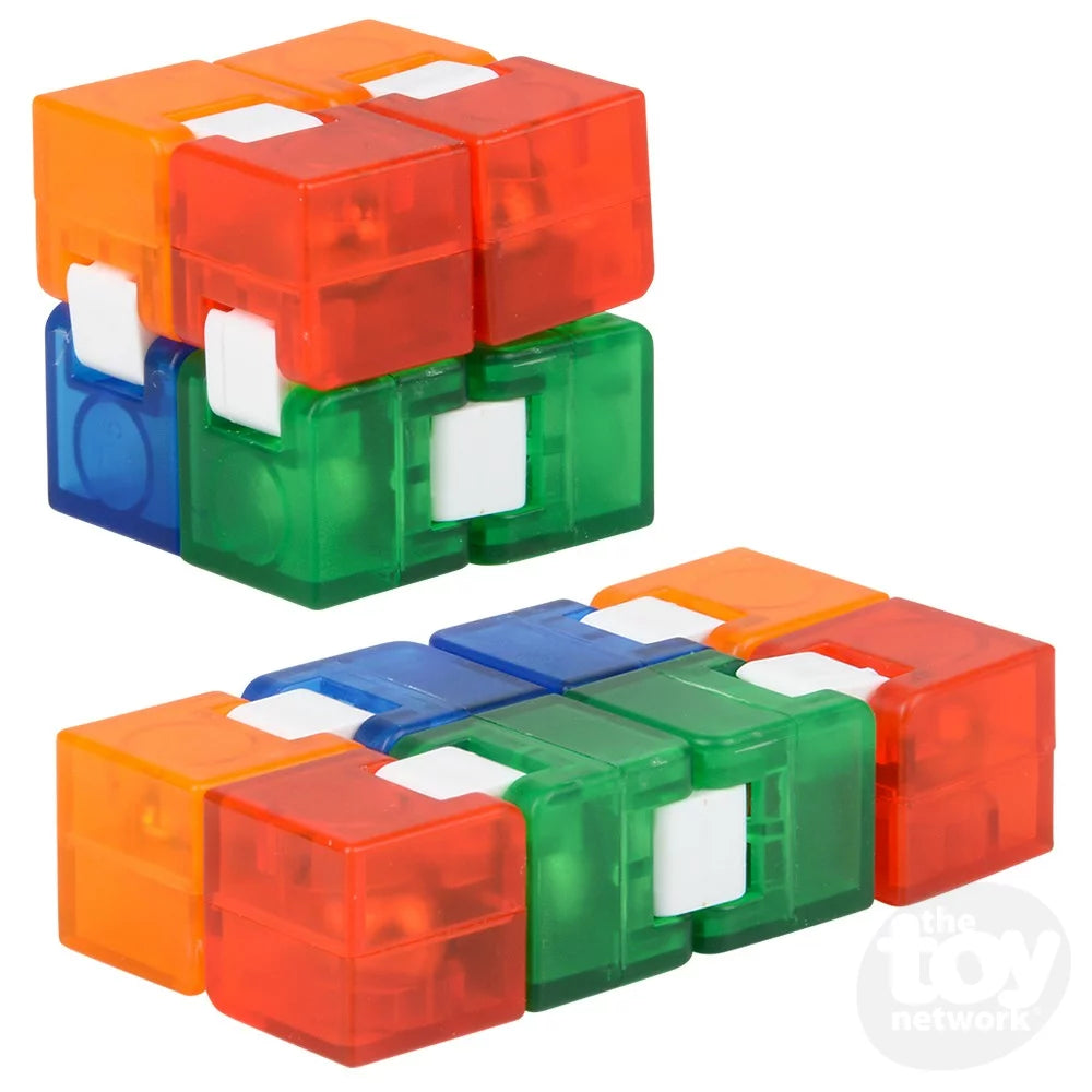 Fidget Flip Cube 3.25"