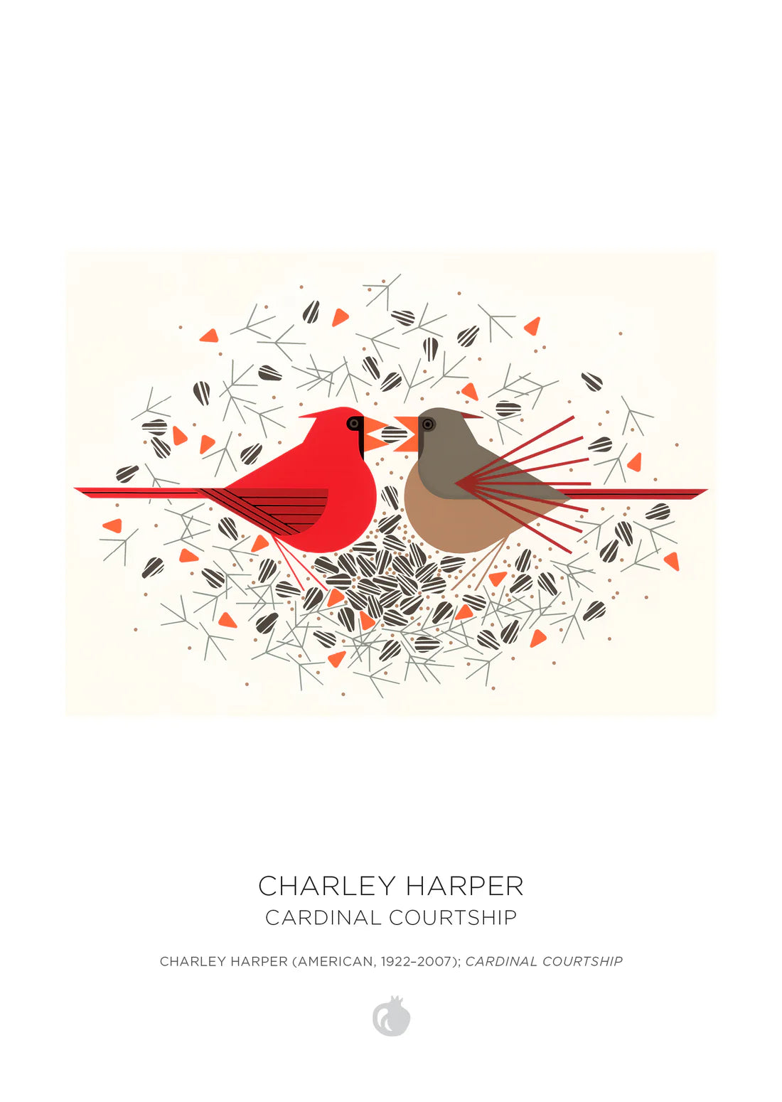 Jigsaw Puzzle Mini - 120 Piece - 4 Image Set - Charley Harper