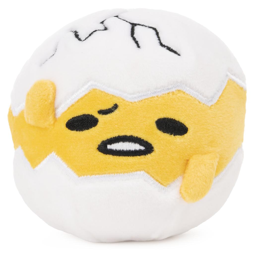 Plush Sanrio Gudetama Round 3.5" (Sold Individually)