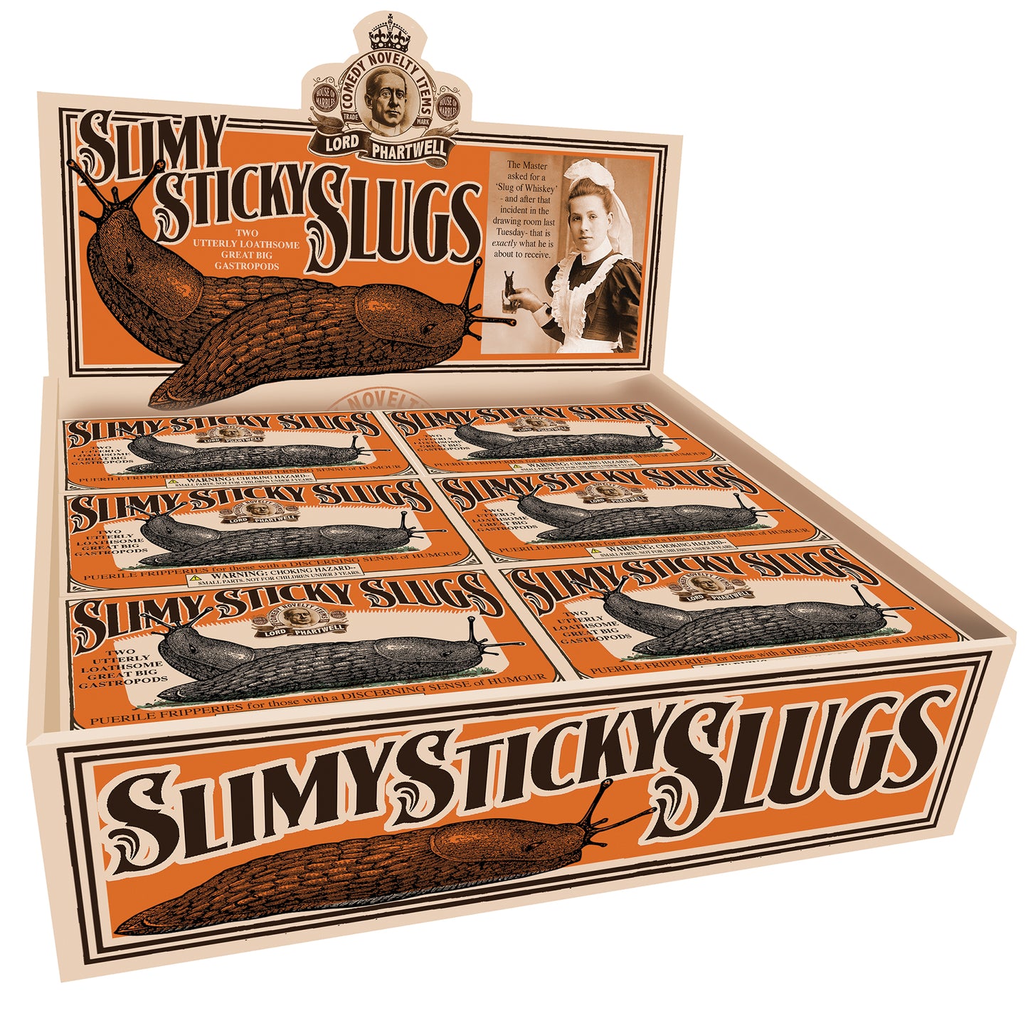 Lord Phartwell Slimy Sticky Slugs
