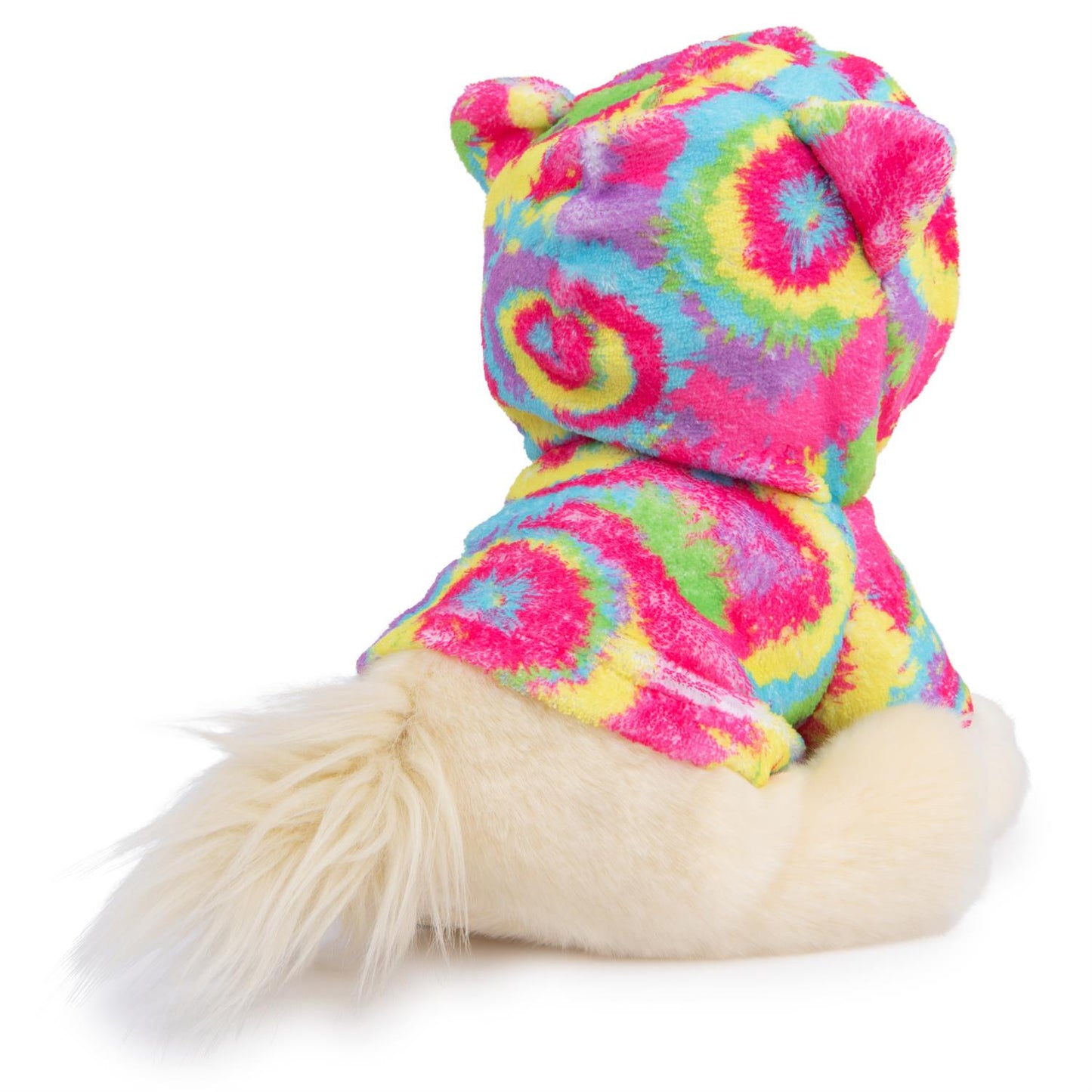 Plush Boo With Tie Dyed Hoodie 9"