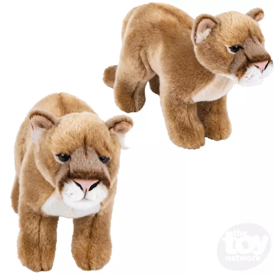 Plush Heirloom Mountain Lion 12"