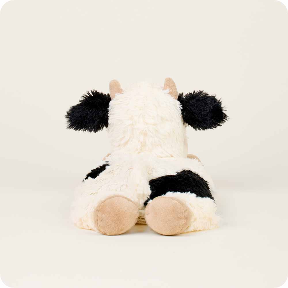 Warmies Cow Laying Down Black & White
