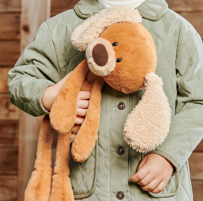 Plush Take Along Friends Puppy Dog Masi Light Brown 15"