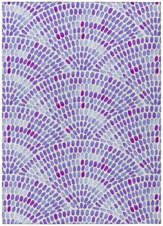Seabreeze Indoor/Outdoor Lavender 5' x 7'6"