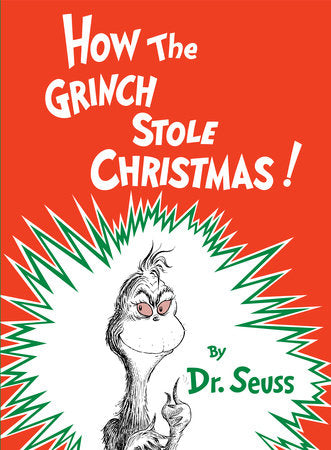 Dr. Seuss Book How The Grinch Stole Christmas (8x11 Hardcover)