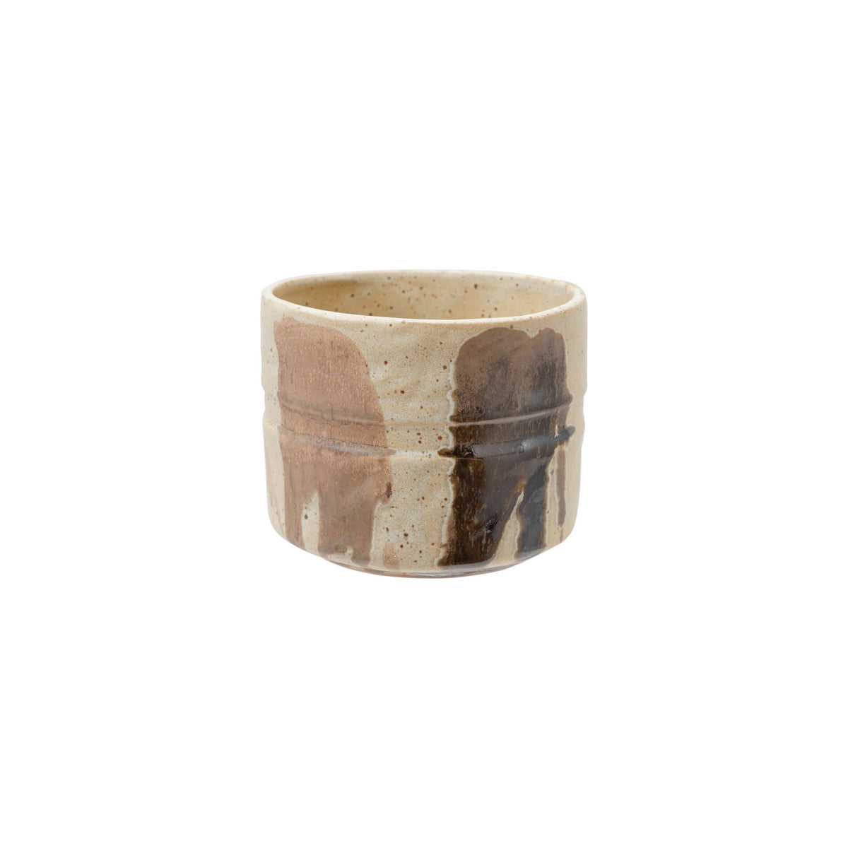 Stoneware Planter (Holds 4" Pot) (Each One Will Vary)