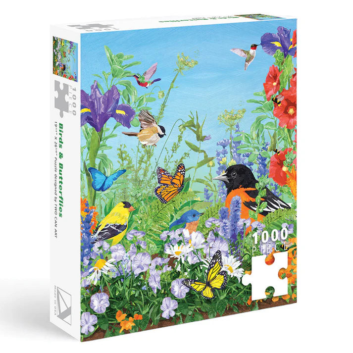 Puzzle 1000 Piece Birds & Butterflies