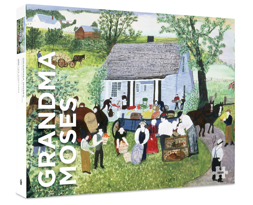 Puzzle 1000 Piece - Grandma Moses - Moving Day on the Farm