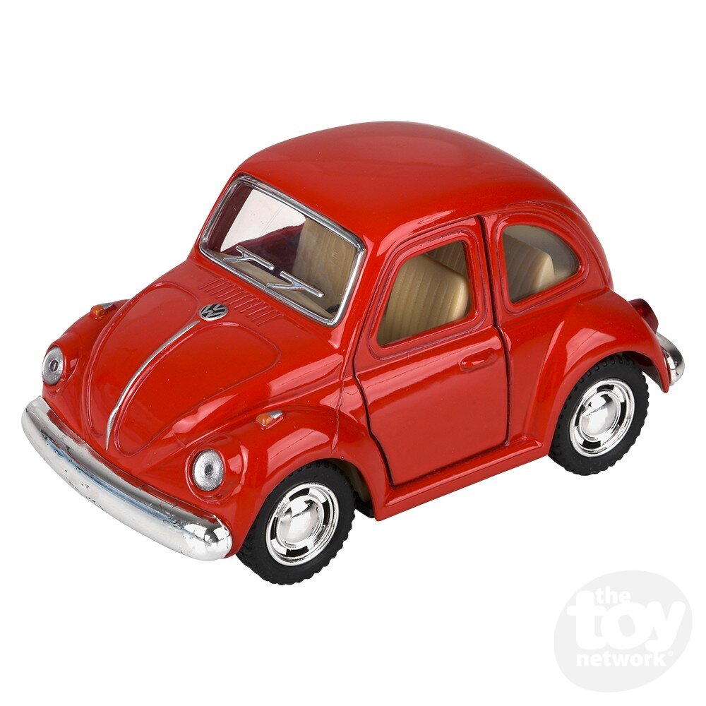 Diecast Pullback - VW Classic Beetle - 1967- 4" - Sold Individually