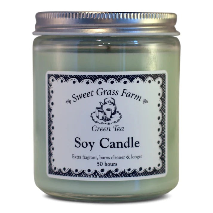 Soy Candle - 6.5oz - Green Tea