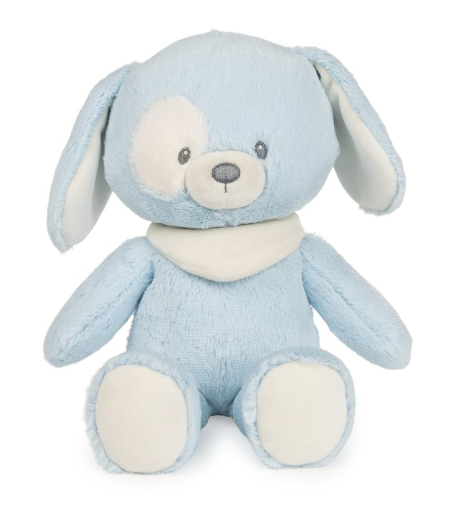 Plush Sustainable Puppy "Bay" Blue 13"