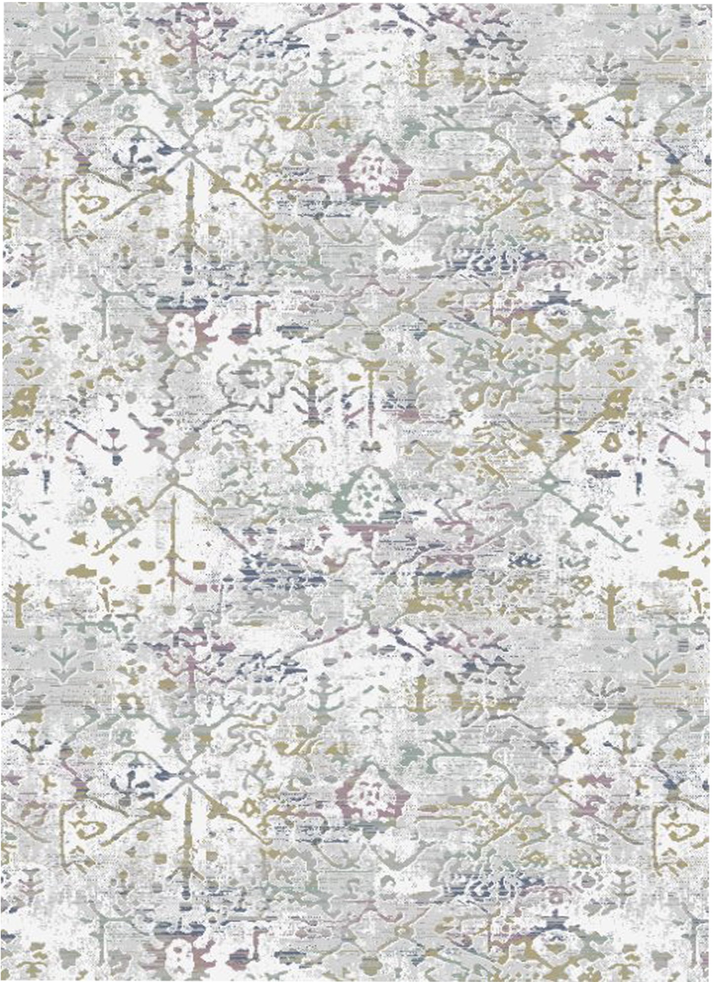 Lavinia Rug Purple Gold 5'3" x 7'10"