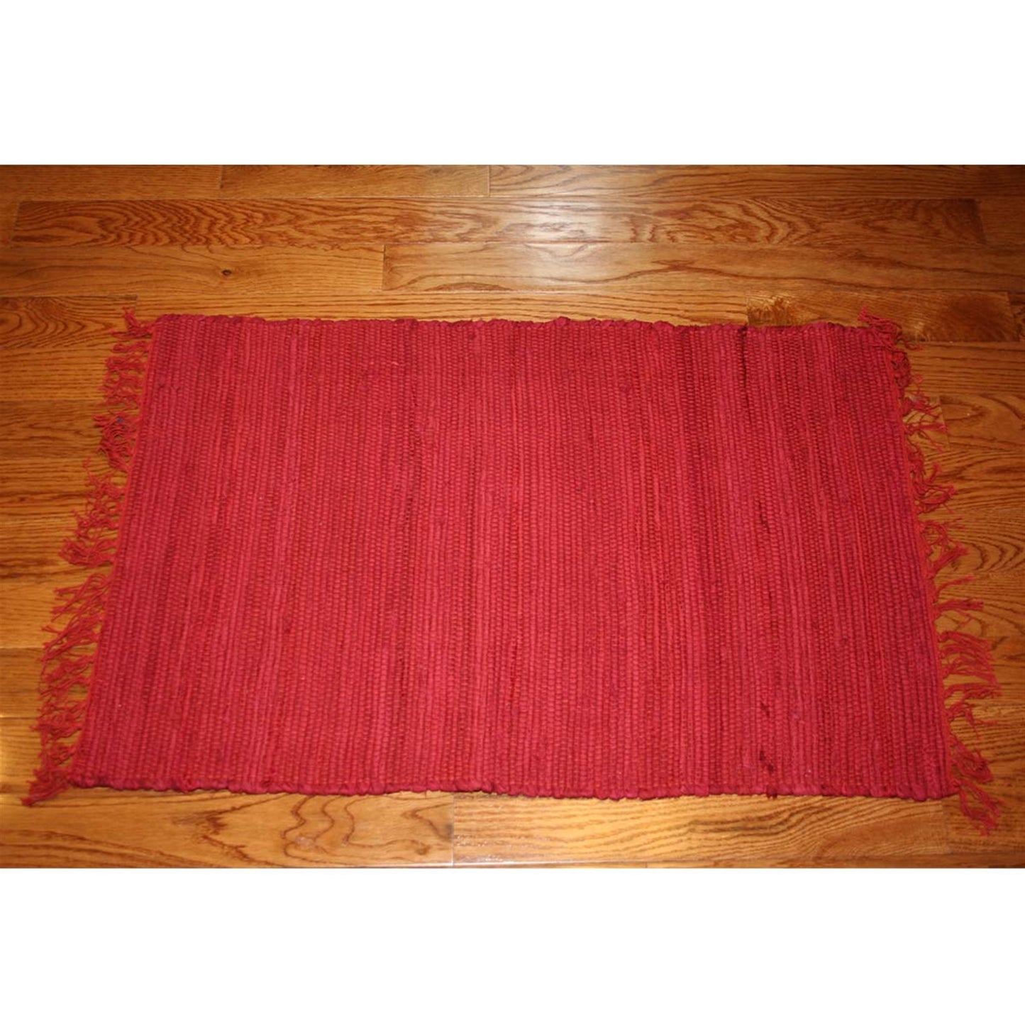 Rag Rug Cotton Rust 4'x6 – Homeportonline