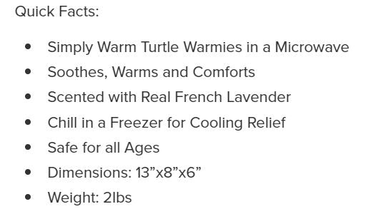 Warmies Turtle