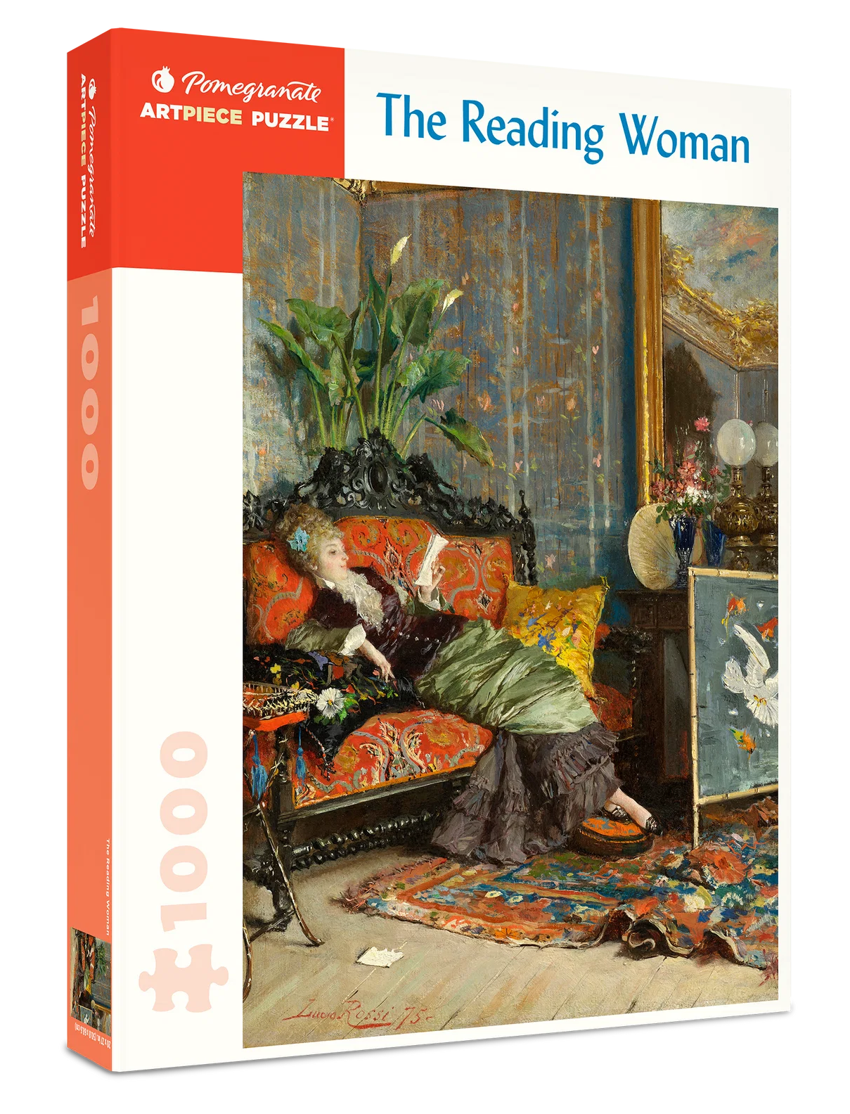 Puzzle 1000 Piece - Lucius Rossi - Reading Woman