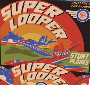 Aircraft From H.O.M - Super Looper Stunt Planes - Set of  2