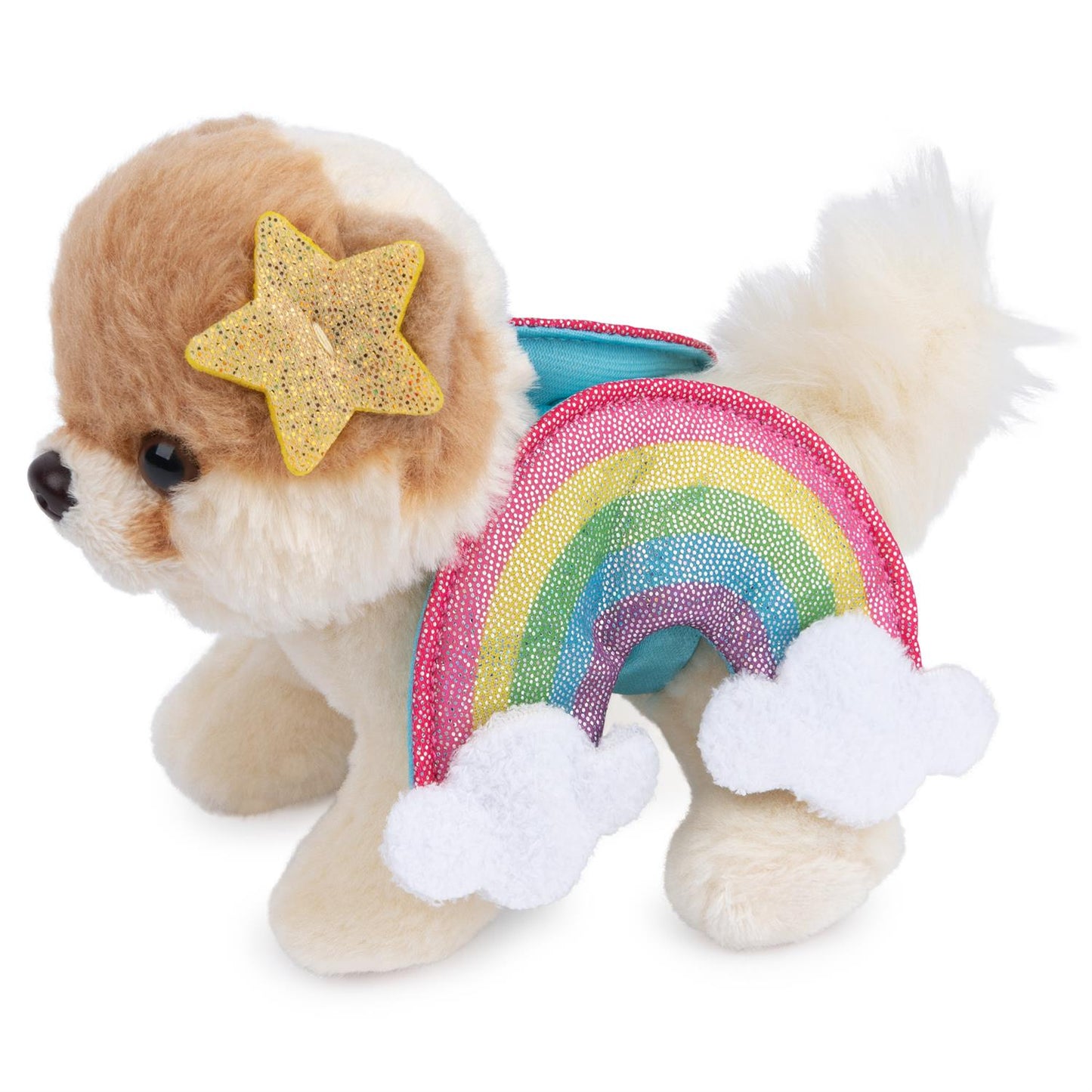 Plush Boo Itty Bitty Rainbow 5"