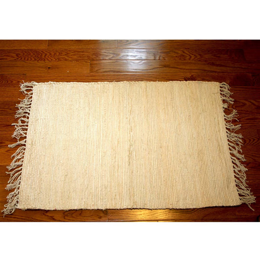 Rag Rug Cotton Cream 3'x5