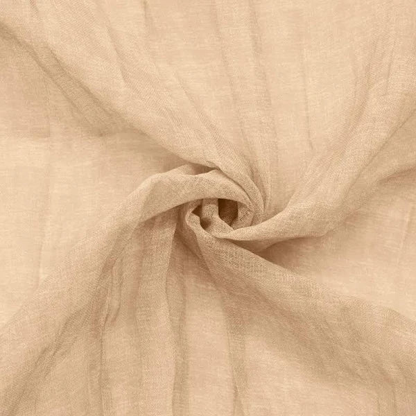 Nathan Window Panel Light Filtering Faux Linen with Chenille Stripes 52" x 63"