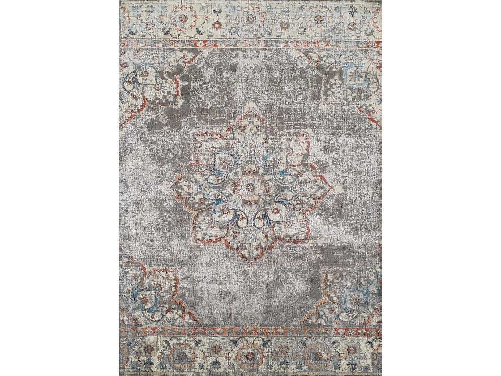 Lavita Rug Pewter 5'3" X 7'7"