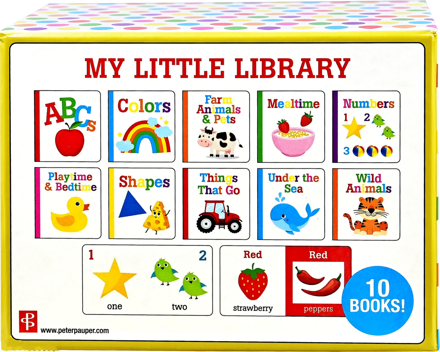 My Little Library Board Books 10 Book Set