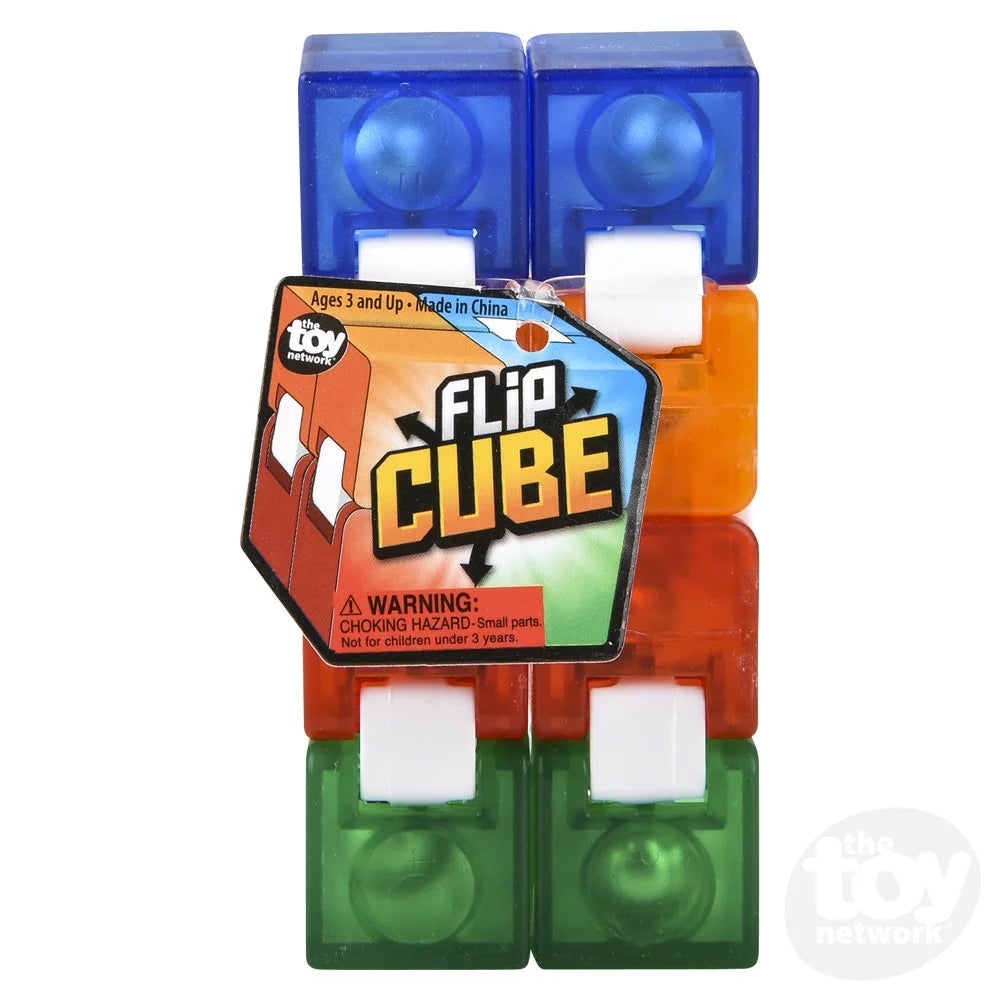 Fidget Flip Cube 3.25"