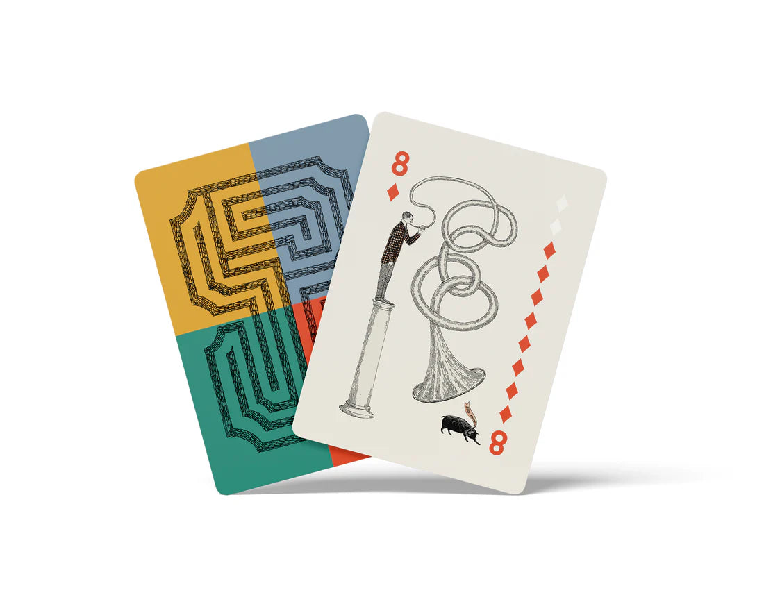 Game - Playing Cards - Edward Gorey