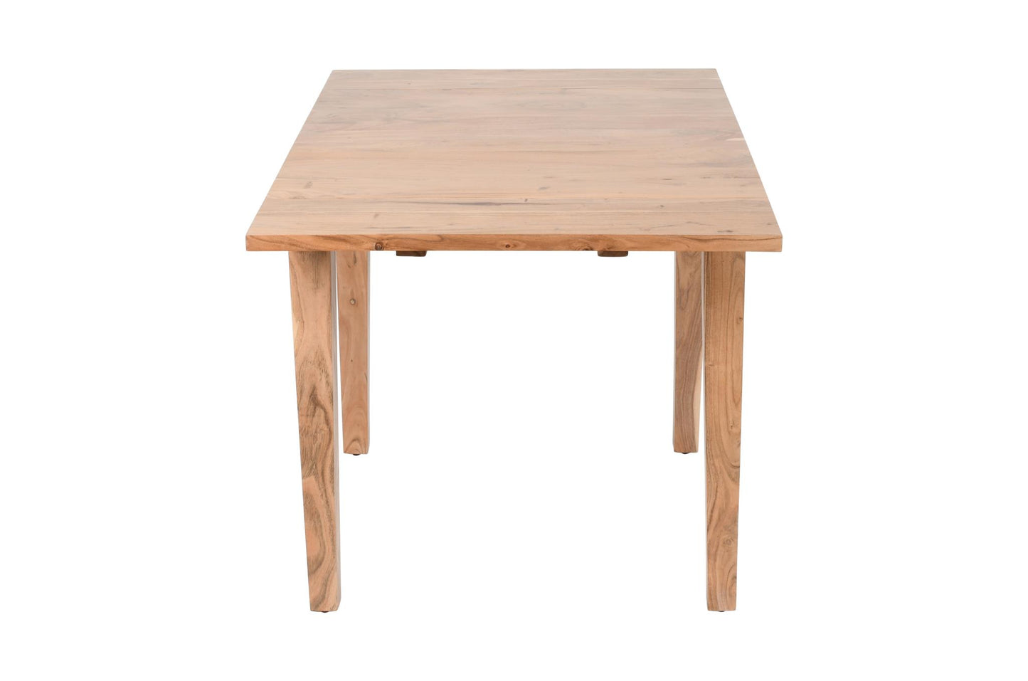 Urban Archive Colby Dining Table Drop Leaf Square To Rectangle Natural