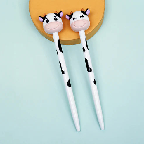Gel Pen Cow Retractable