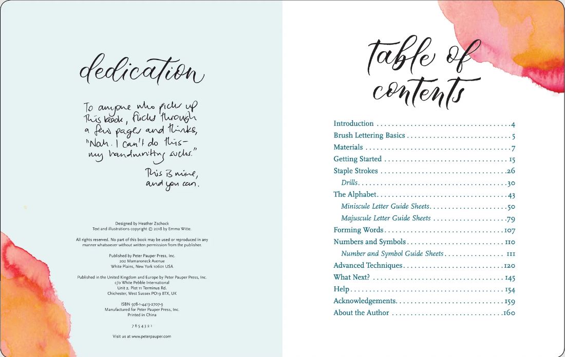 Art Center Artist's Book Brush Lettering From A To Z