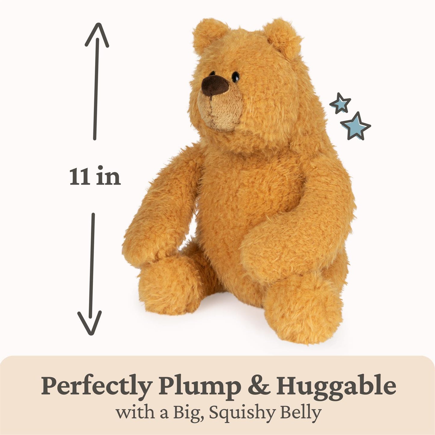 Plush Forever Friends Bear Growler 11"