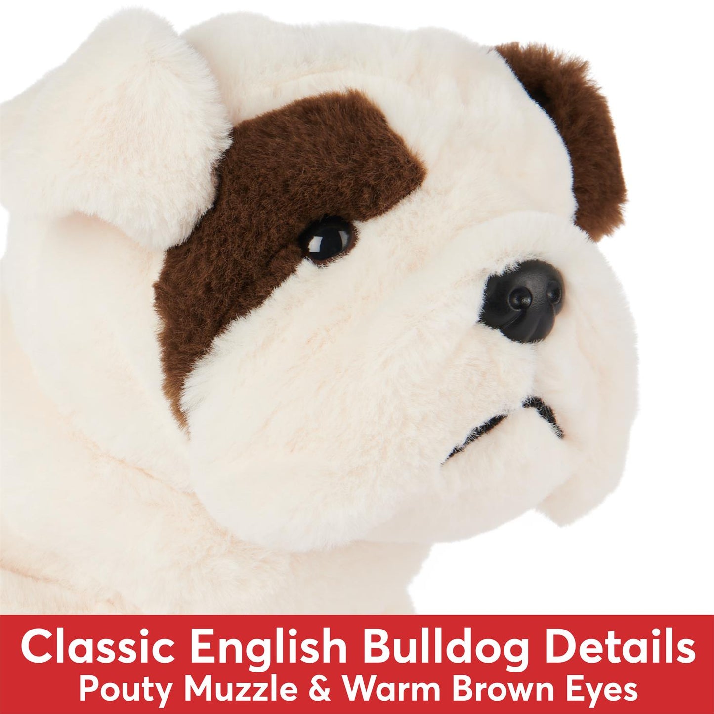 Plush Cat & Dog Collection Bulldog Toast 10"