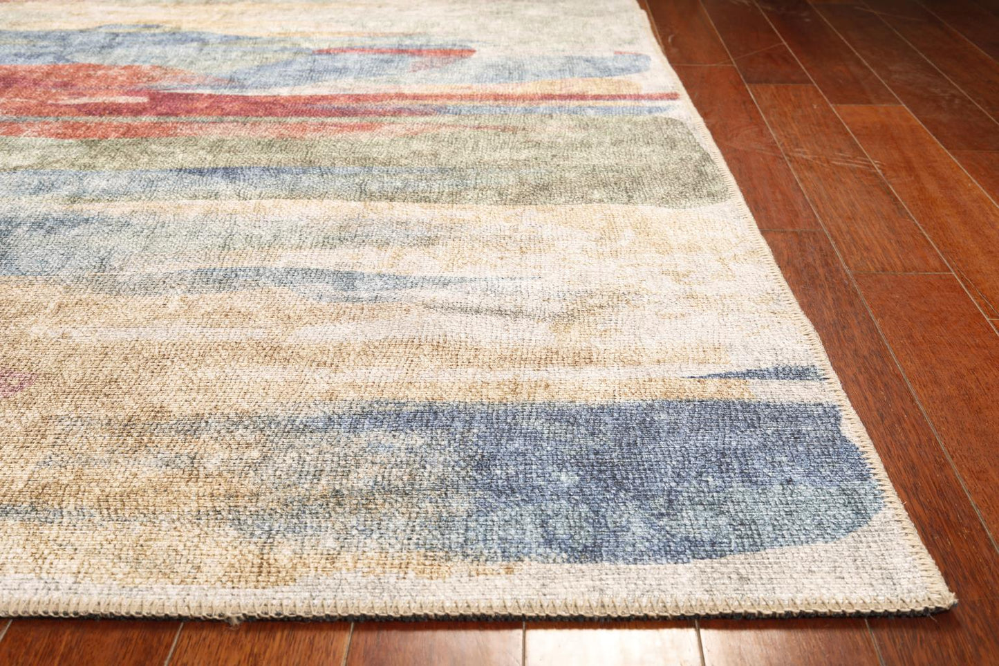 London Mirage Multi Color Washable Rug 5' x 7'6"