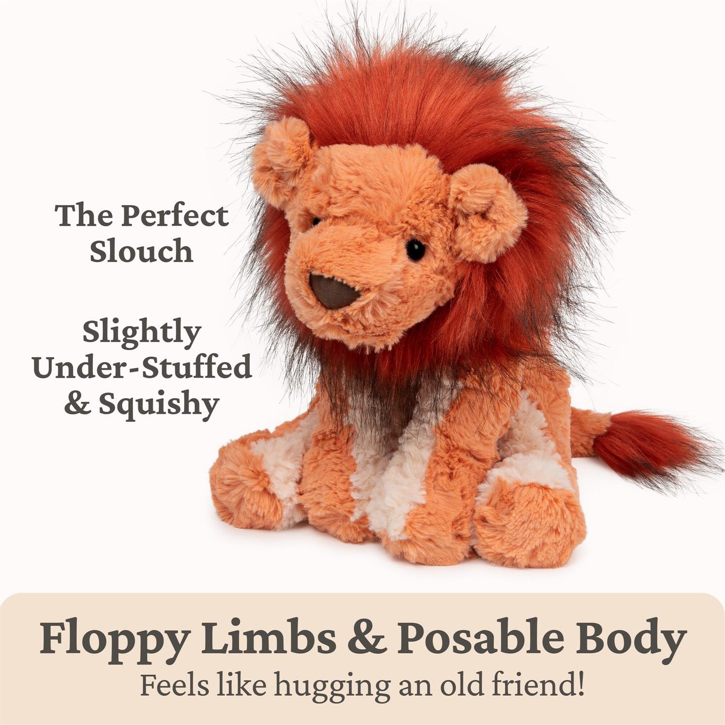 Plush Cozys Lion 10"