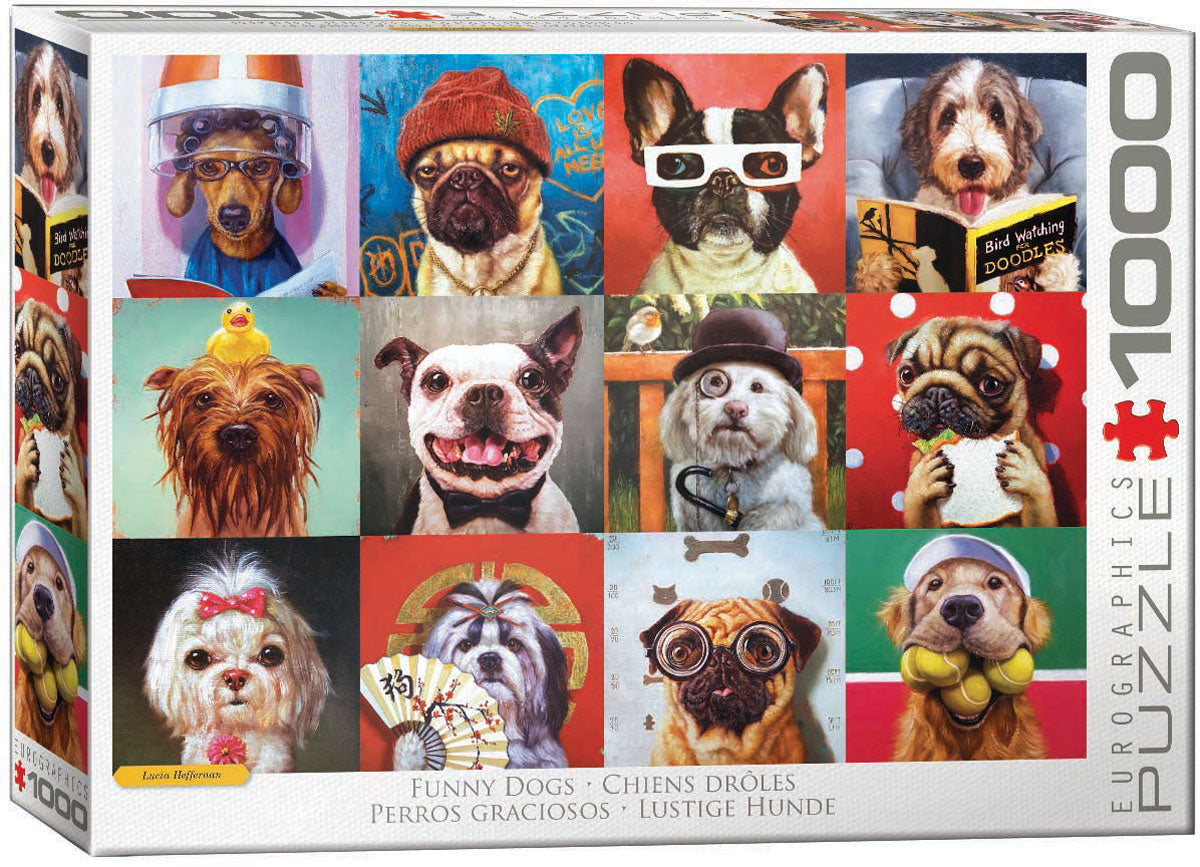 Eurographics Puzzle 1000 Piece - Funny Dogs