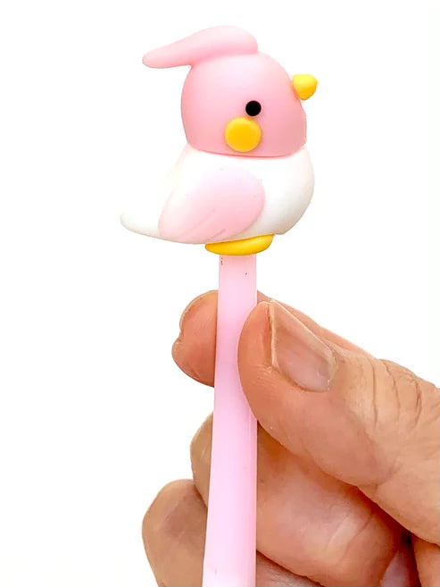Gel Pen Bird Wiggle Cute (Sold Individually)