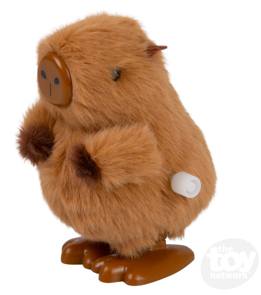 Wind Up Capybara Fuzzy 3.33" Sold Individually
