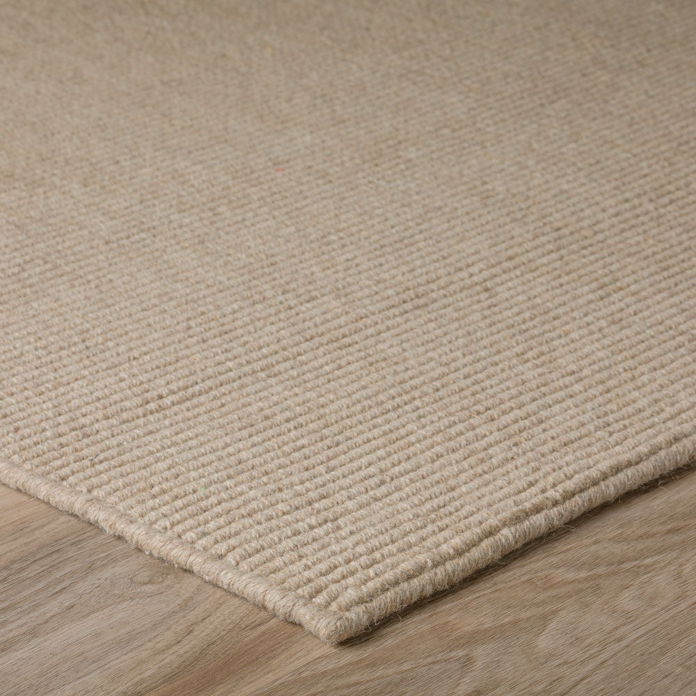 Monaco Boucle Wool Rug Taupe 5' X 7'6"